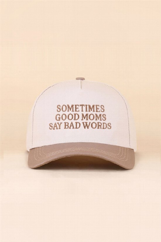 Good Moms Say Bad Words Hat 2
